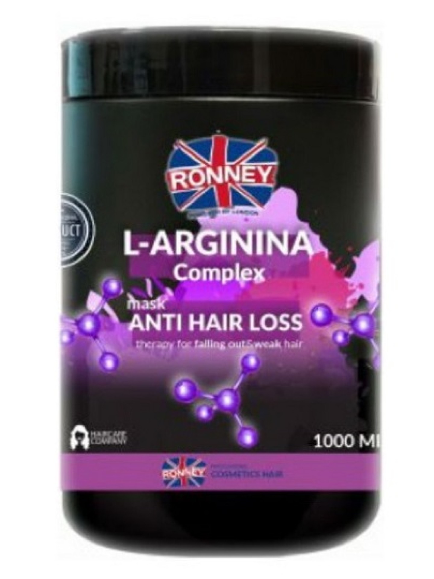 Ronney Complexo L-Arginina Máscara de Tratamento 1000mL