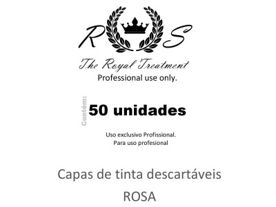 The Royal Treatment Capas de Tinta Descart�veis Rosa 50 Uni - Image product