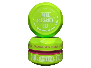 Mr. Rebel Hair Styling Wax Keratin 01