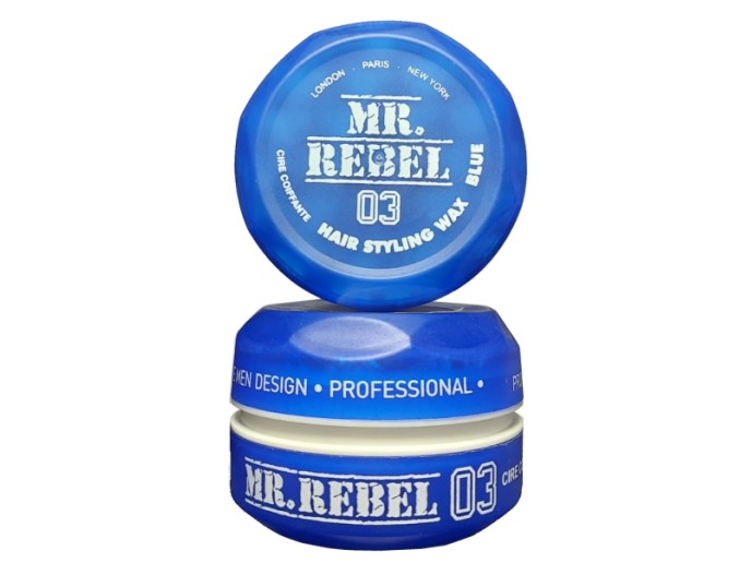 Mr. Rebel Hair Styling Wax Blue 03
