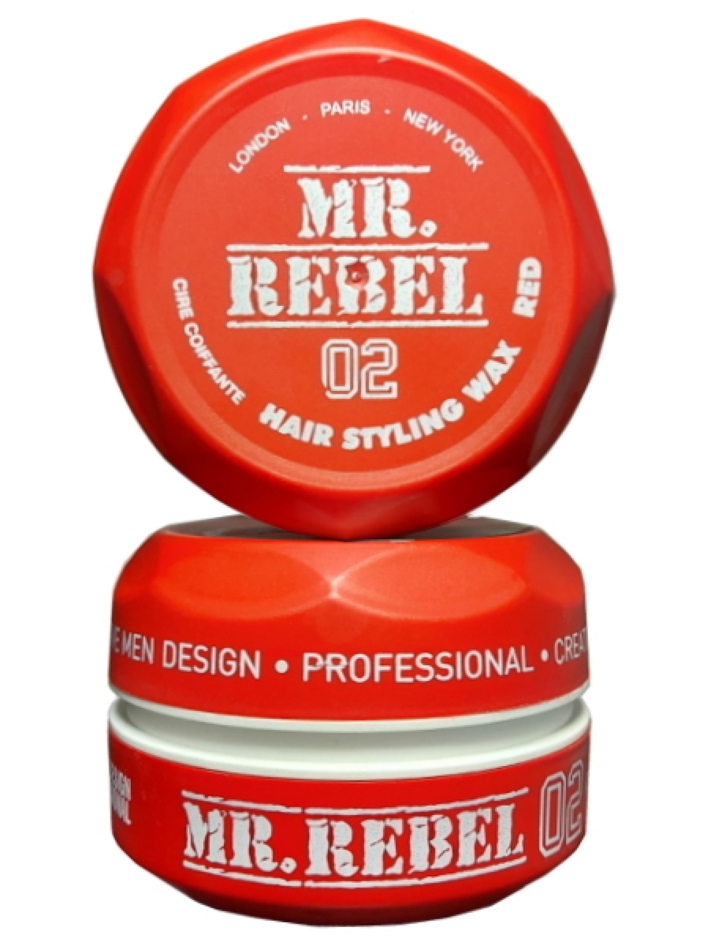 Mr. Rebel Hair Styling Wax Red 02