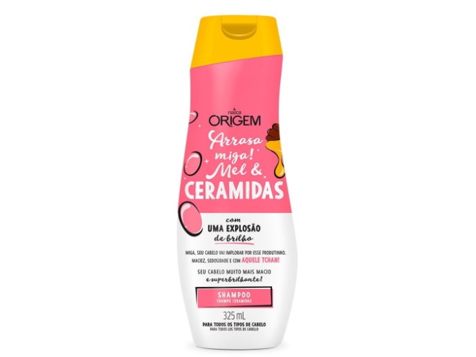 ORIGEM Shampoo Mel & Ceramidas 325ml