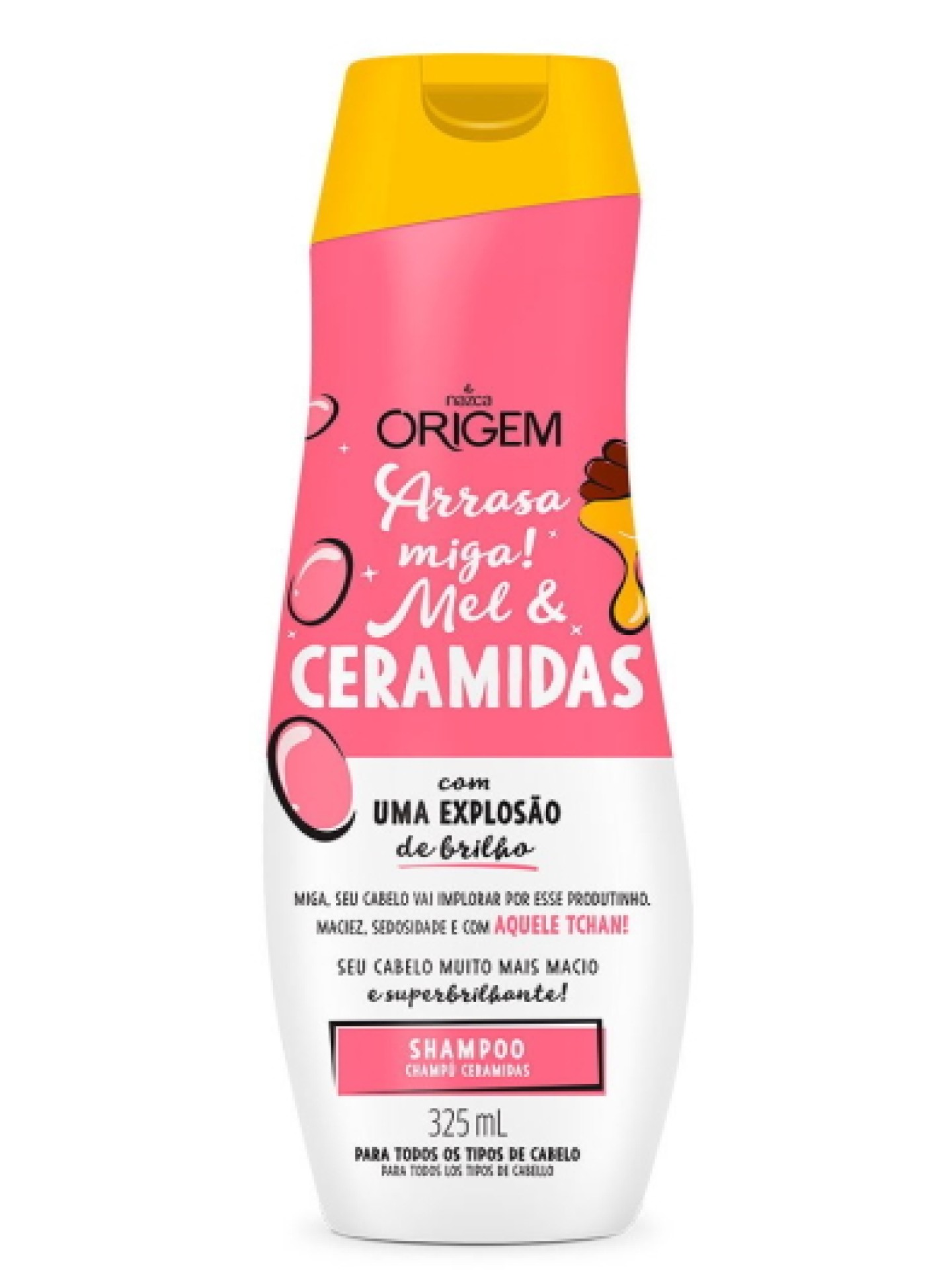 ORIGEM Shampoo Mel & Ceramidas 325ml