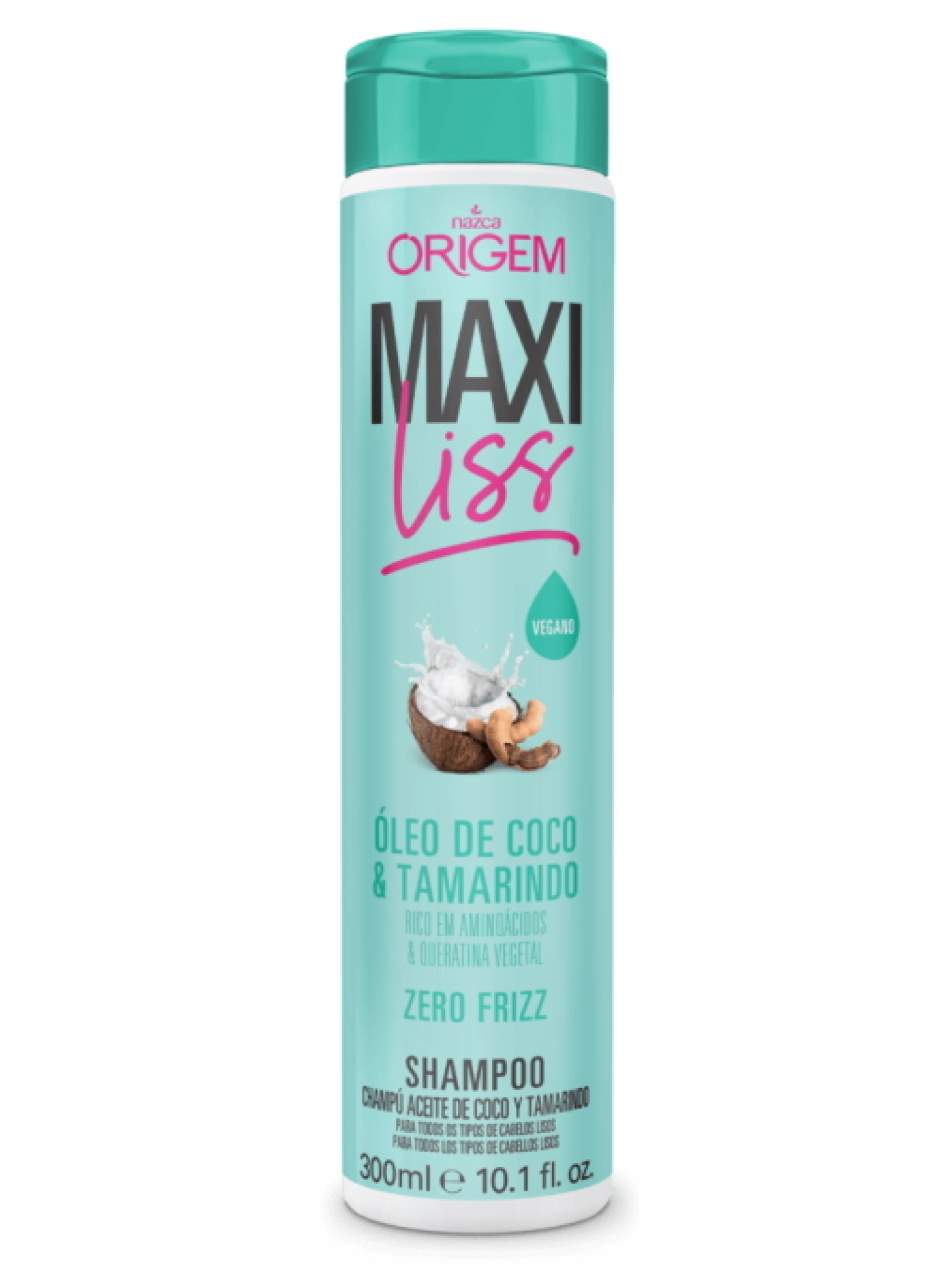 ORIGEM Sh. Maxiliss Óleo de Coco & Tamarindo 300ml