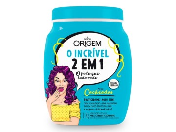 ORIGEM Cr. de Hidratacao Intensiva Cacheadas 1Kg