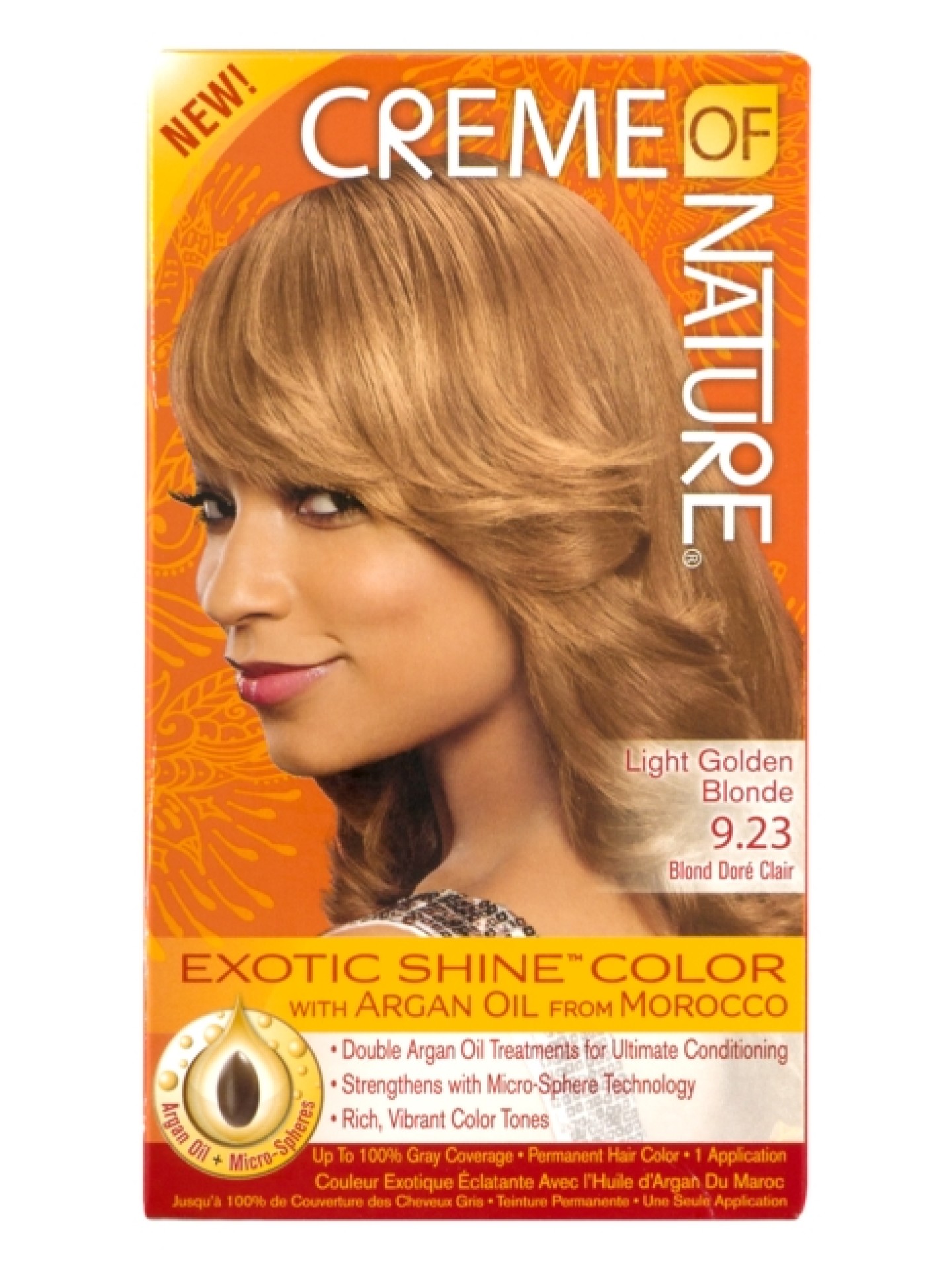 C.N. Argan Exotic Shine Color Light Golden Blonde 9.23