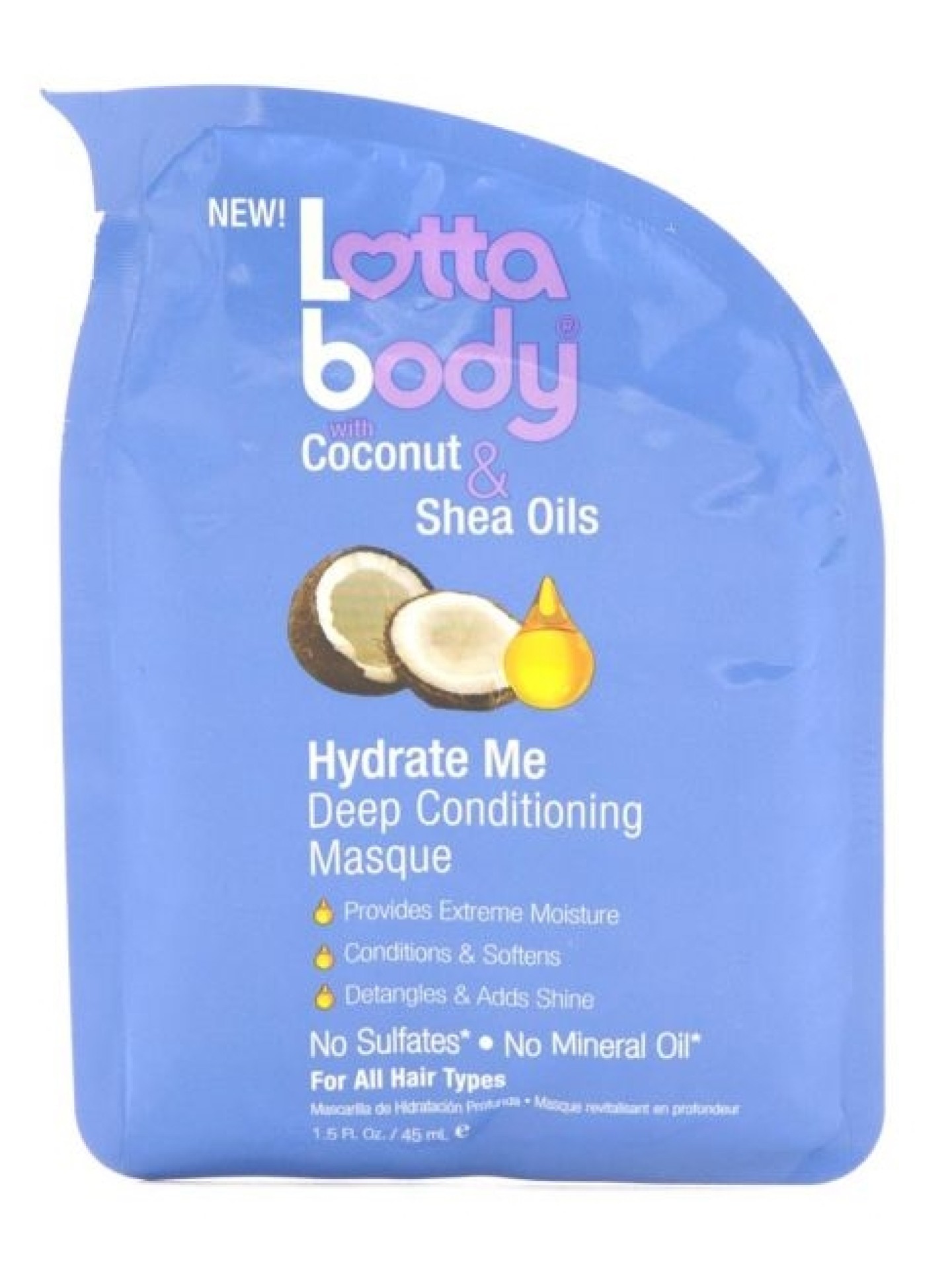 Lottabody Hydrate Me Conditioner Masque 1.5oz