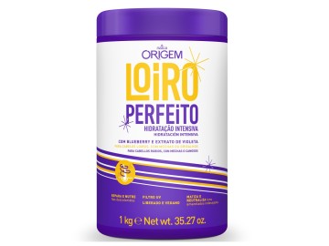 ORIGEM Cr. de Hidratacao Intensiva Loiro Perfeito 1Kg