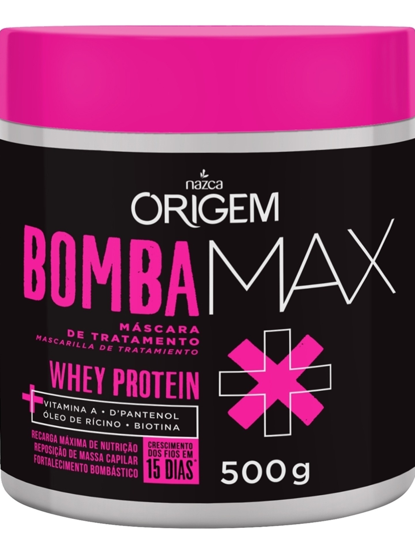 ORIGEM Máscara Trat. Bomba Max 500g