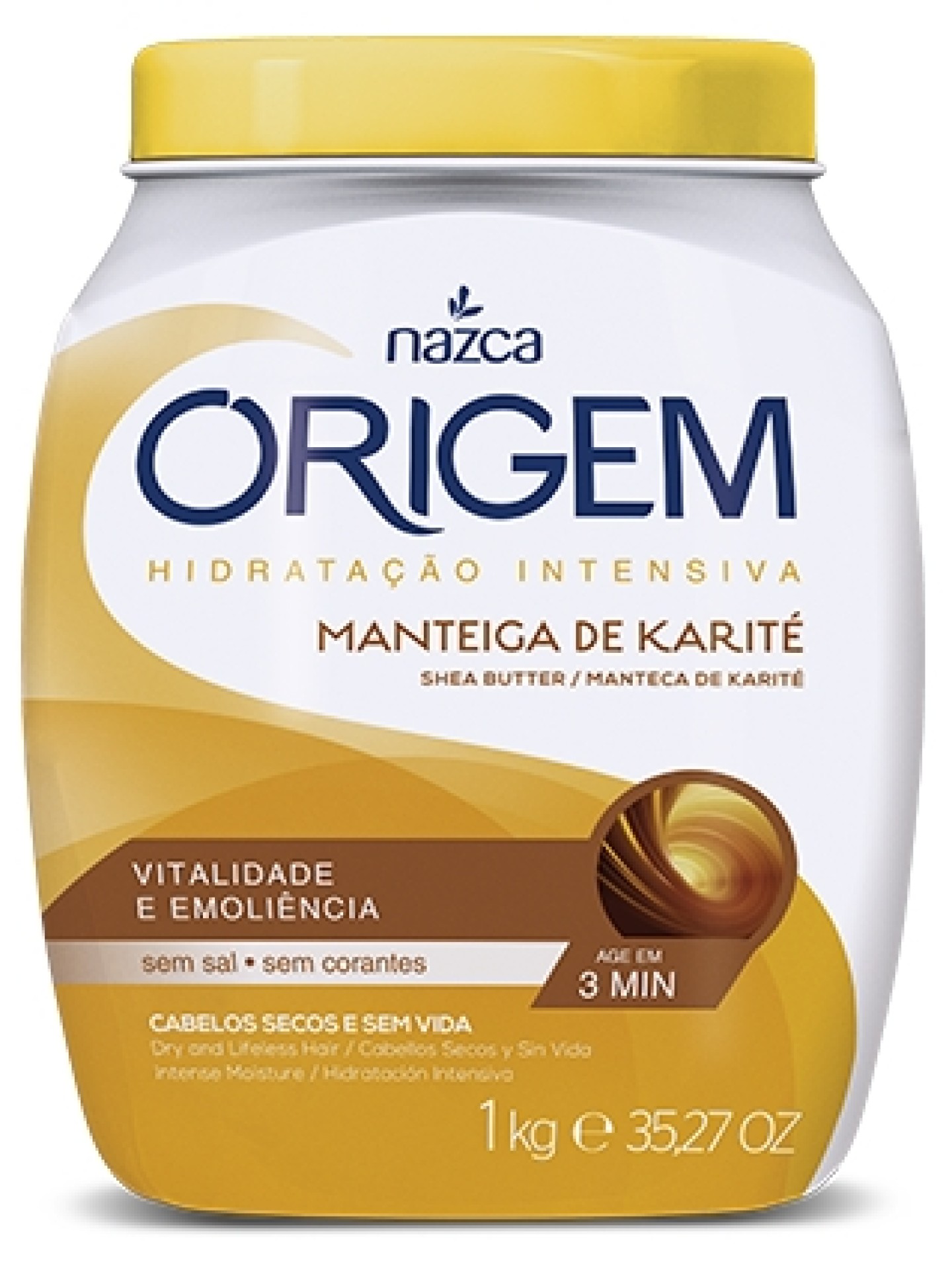 Origem Creme de Hidratação Intensiva Mant. Karité 1Kg