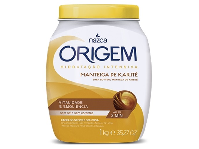 Origem Creme de Hidratação Intensiva Mant. Karité 1Kg