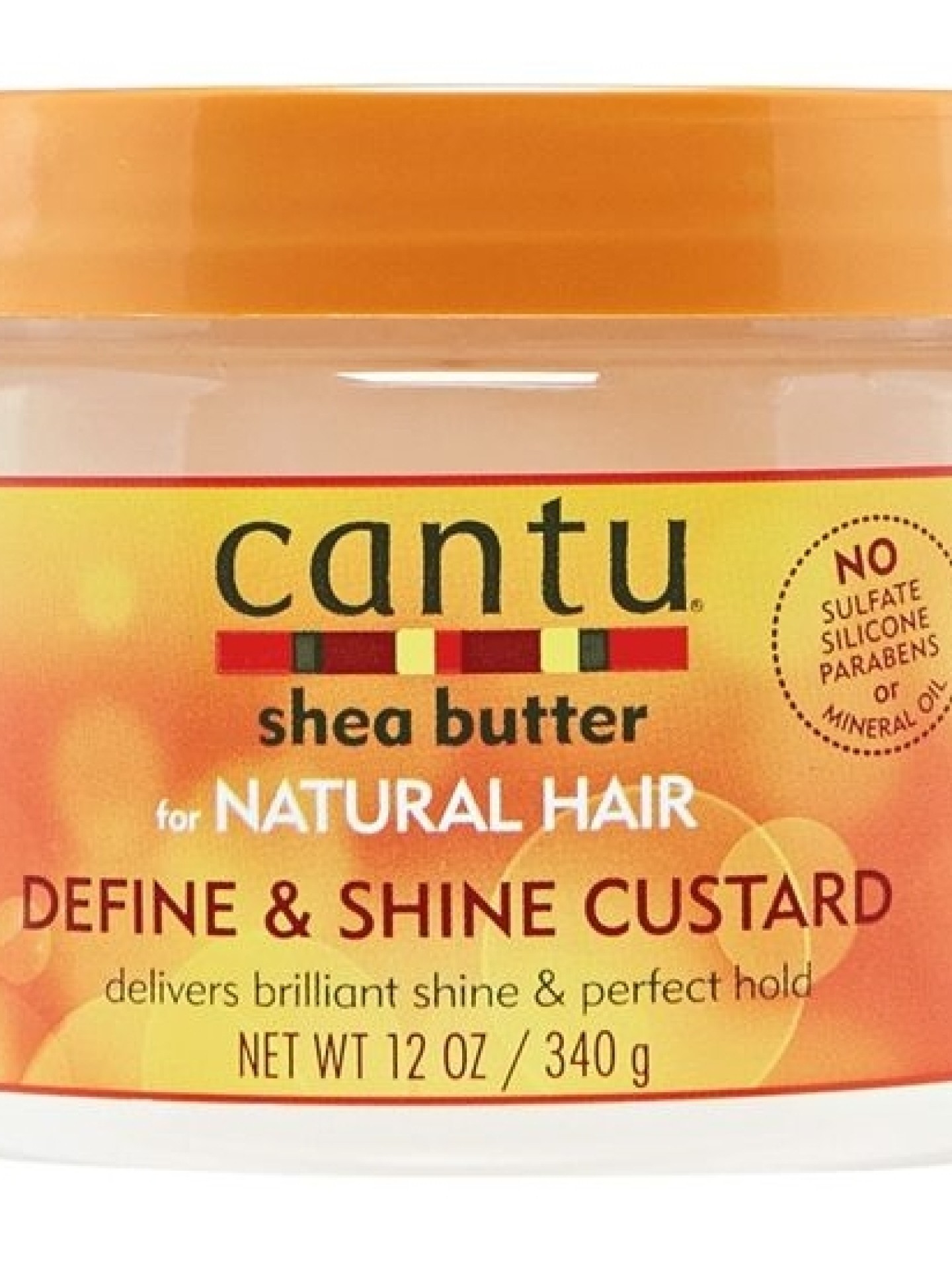 Cantu Natural Hair Define & Shine Custard 12oz