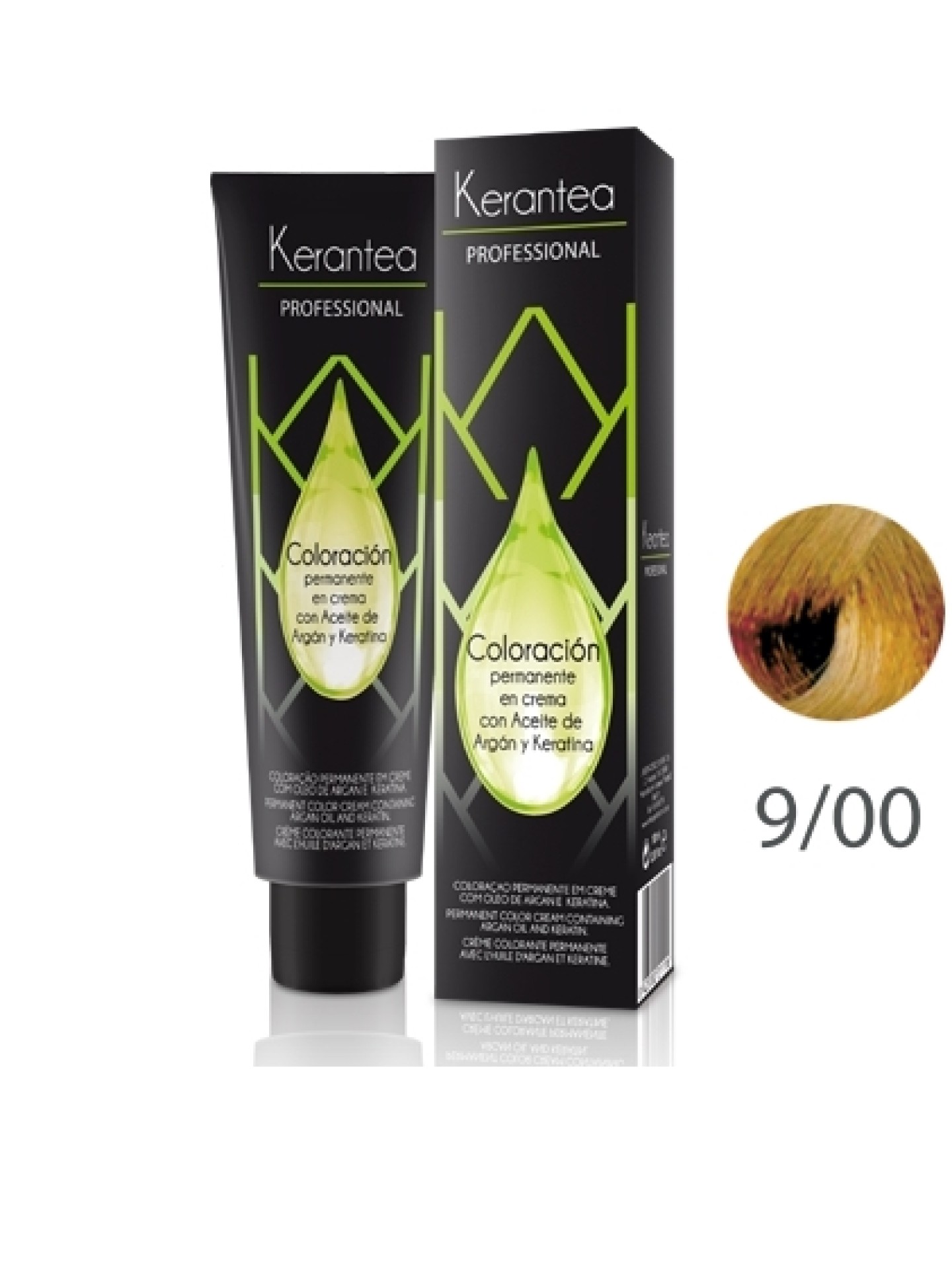 Kerantea coloração 9.00 Louro M.Cl. Int. / Rubio MuyCl. Int.