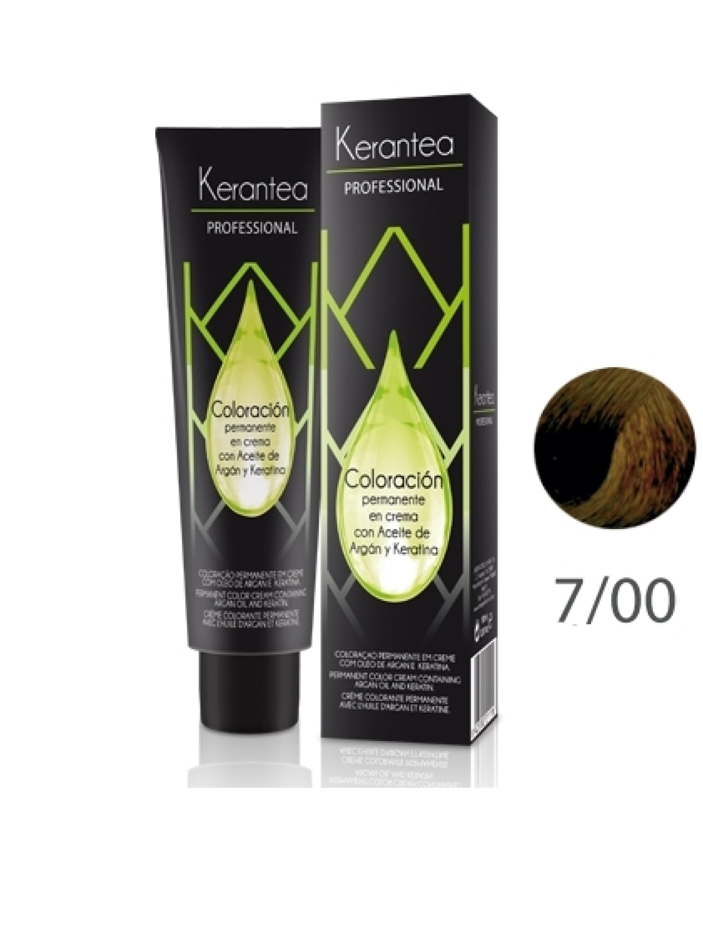 Kerantea coloração 7.00 Louro Méd. Int. / Rubio Med. Int.