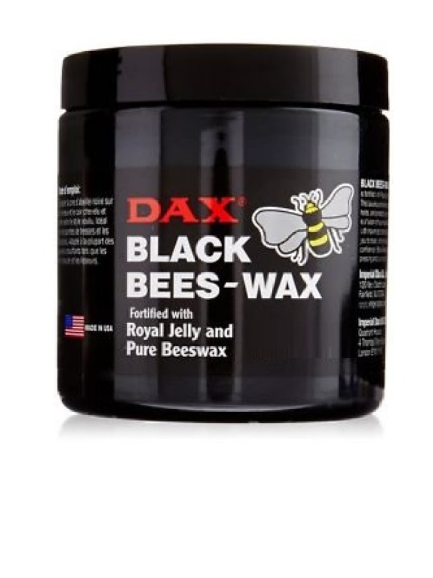 Dax Black Bees-Wax w/ Royal Jelly 14oz.