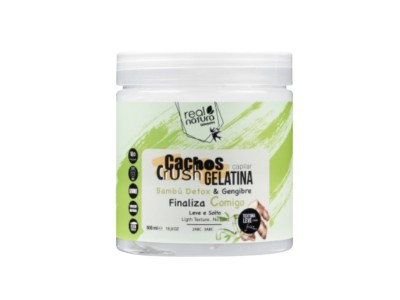 Real Natura Gelatina Capilar Crush Bamb� & Gengibre 500ml - Image product