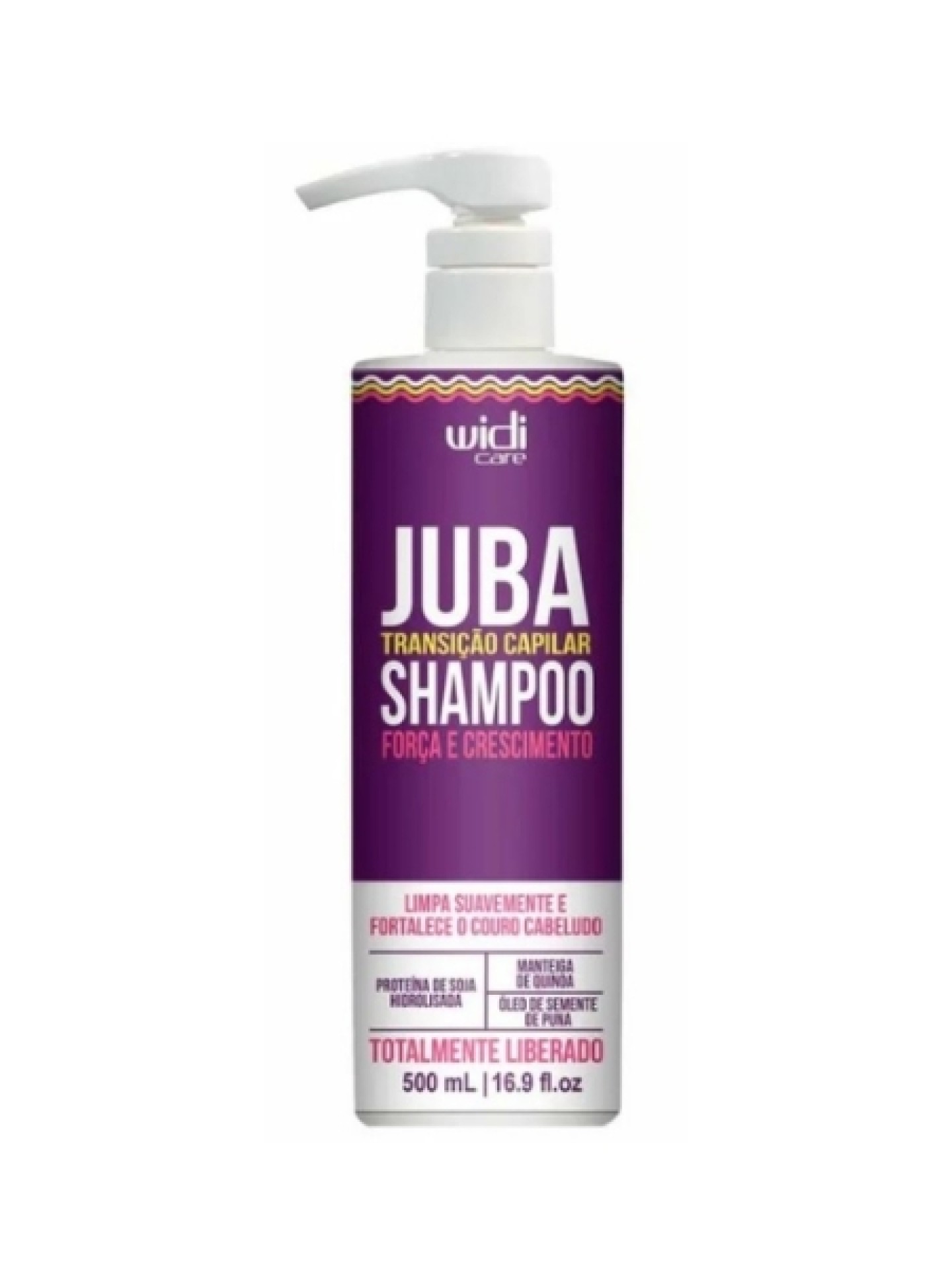 Widi Care Juba Transição Capilar Shampoo 500ml