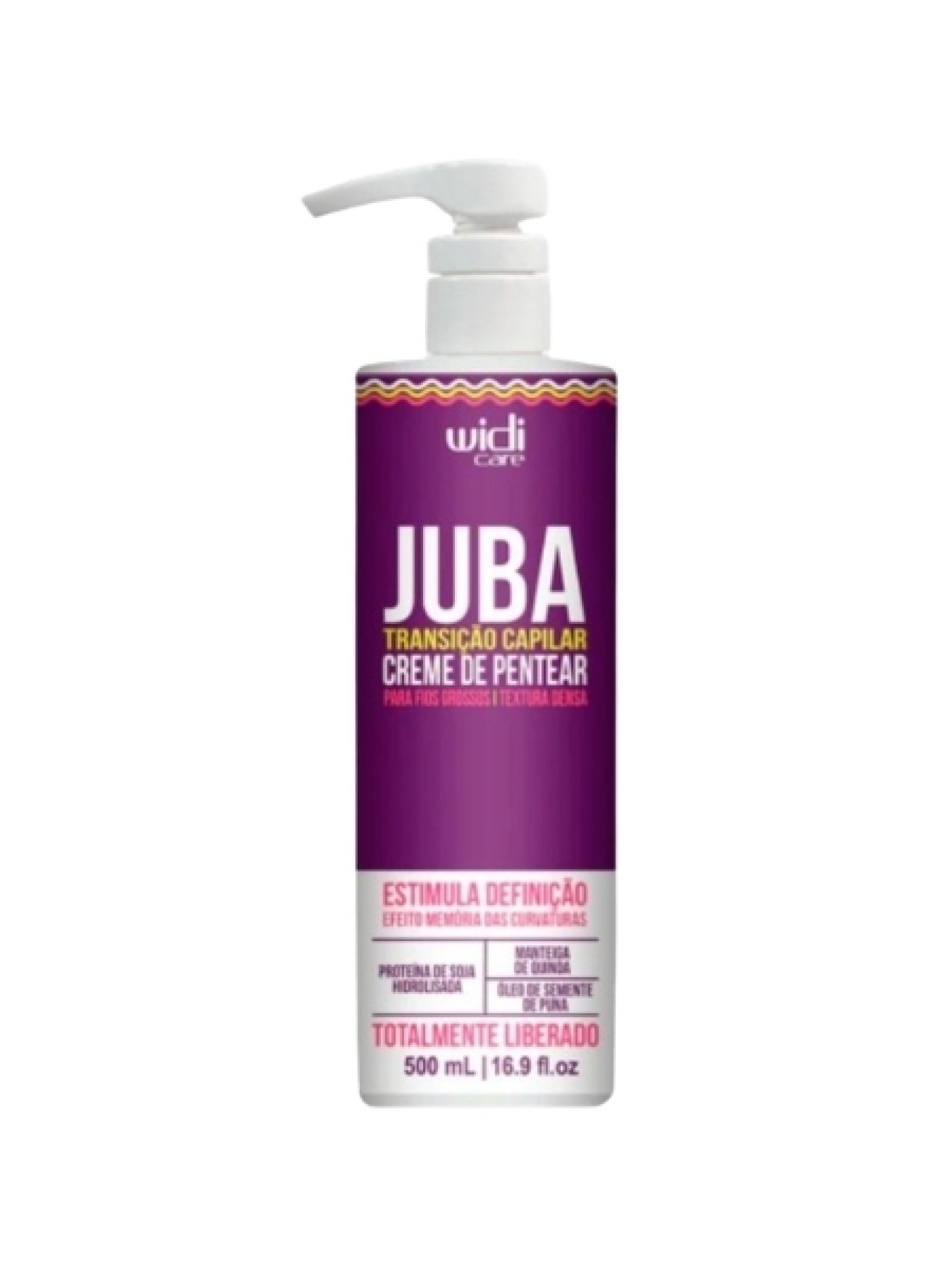 Widi Care Juba Transição Capilar Cr. Pentar Cab.Grosso 500ml