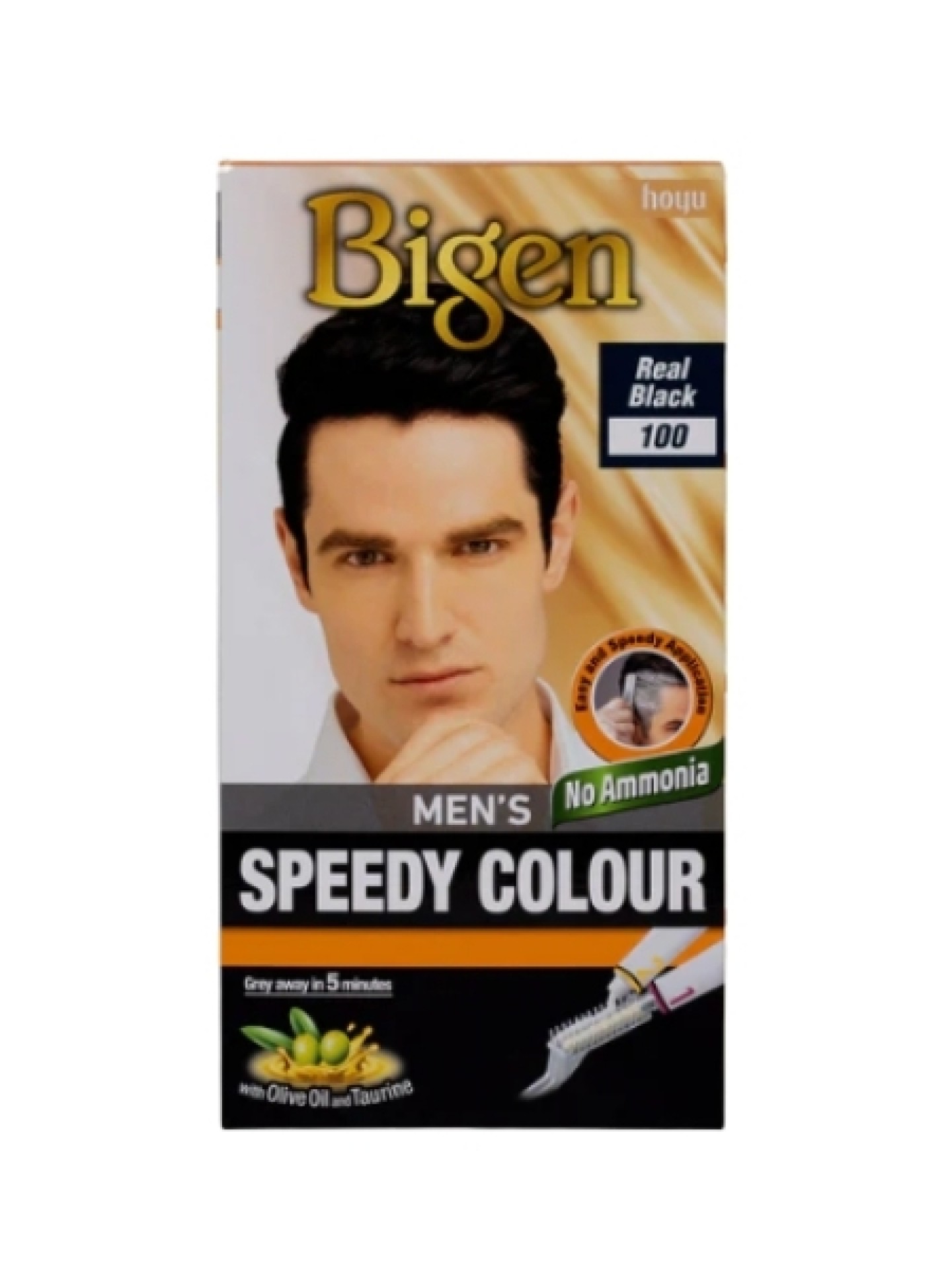 Bigen Men´s Speedy Real Black 100