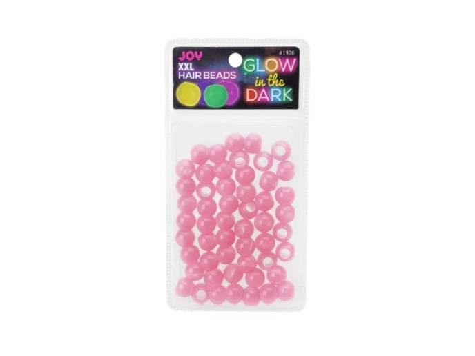 Annie Joy Round Beads XXL GID Pink 01976