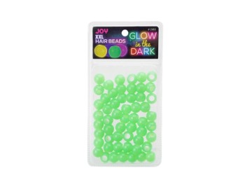 Annie Joy Round Beads XXL GID Green 01980