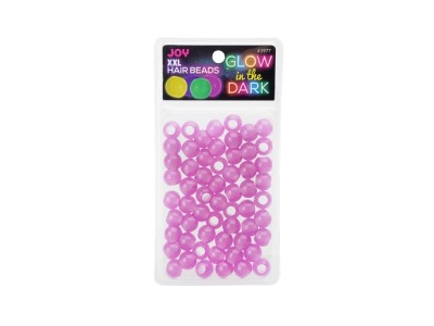Annie Joy Round Beads XXL GID Purple 01977 - Image product