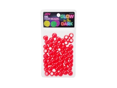 Annie Joy Round Beads XXL GID Red 01978 - Image product