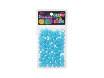 Annie Joy Round Beads XXL GID Blue 01979