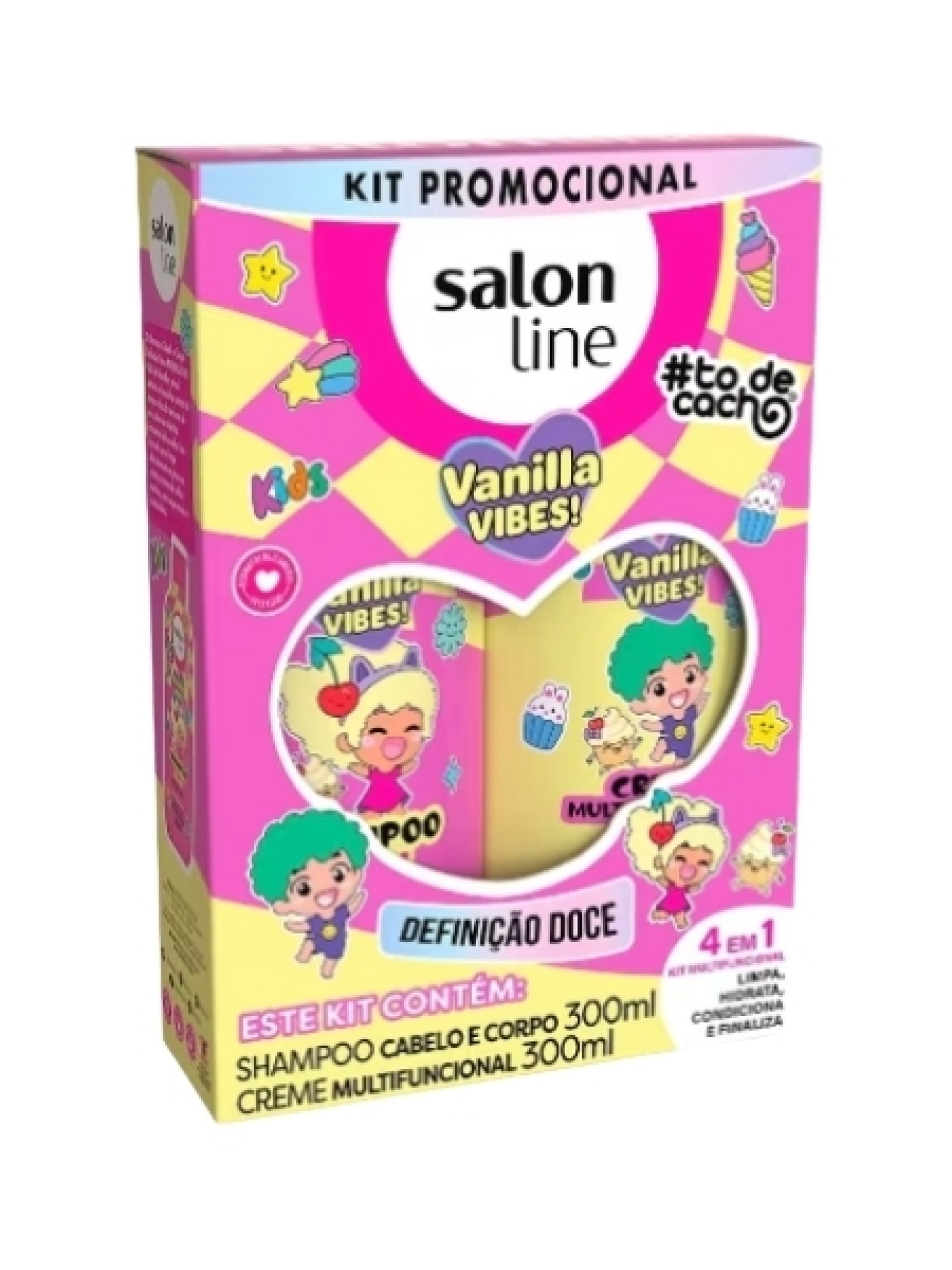 Kids Vanila Vibes Kit Shampoo+Cr. Multifuncional