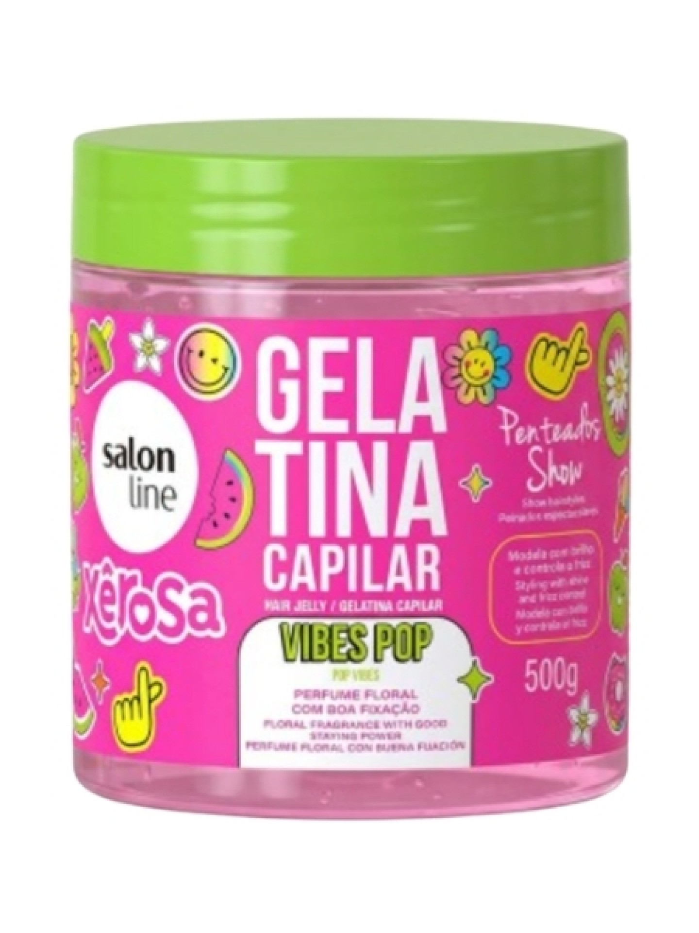 Xêrosa Vibes Pop Gelatina Capilar 500g