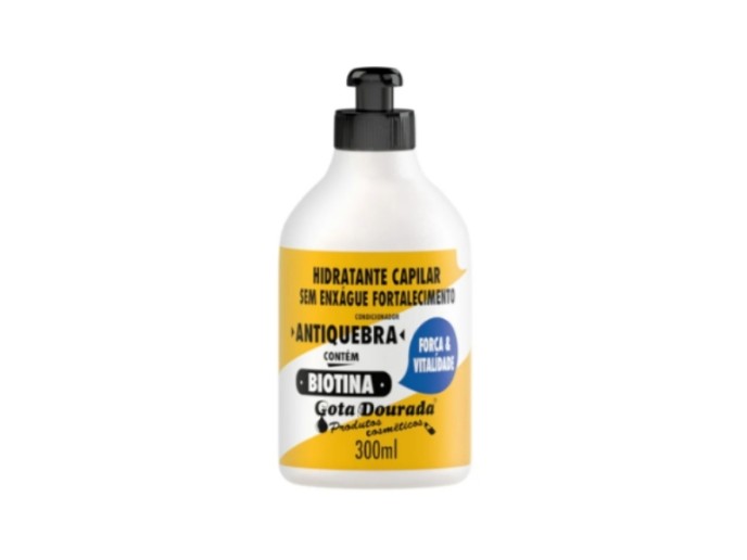 Gota Dourada Creme Pentear Antiquebra Biotina 300ml