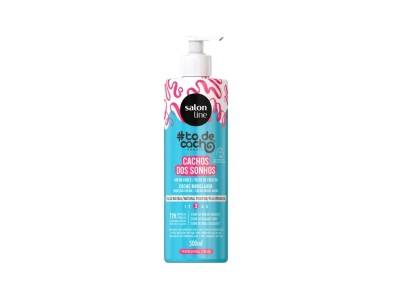 Salon Line Creme Fixa��o Natural Cachos dos Sonhos 500ml - Image product