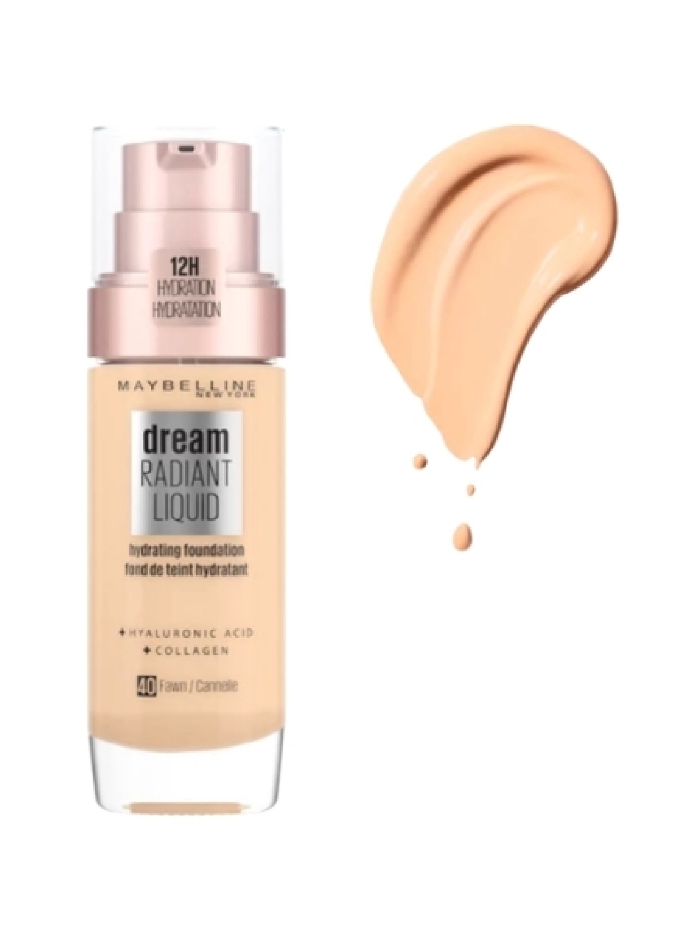 Maybelline Base Dream Radiant Liquid 40 Fawn
