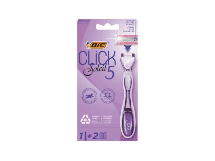 Bic Click Soleil 5 M�quina+ 2 Recargas