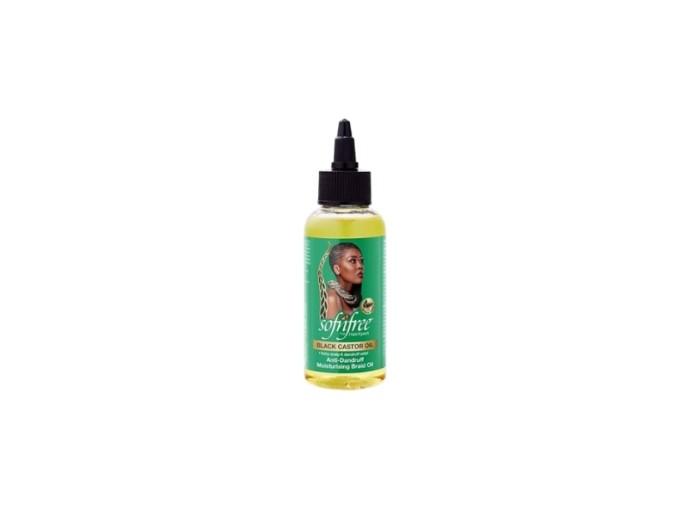 Sofnfree Black Castor Oil AntiDandruf Moisturising Oil 200ml