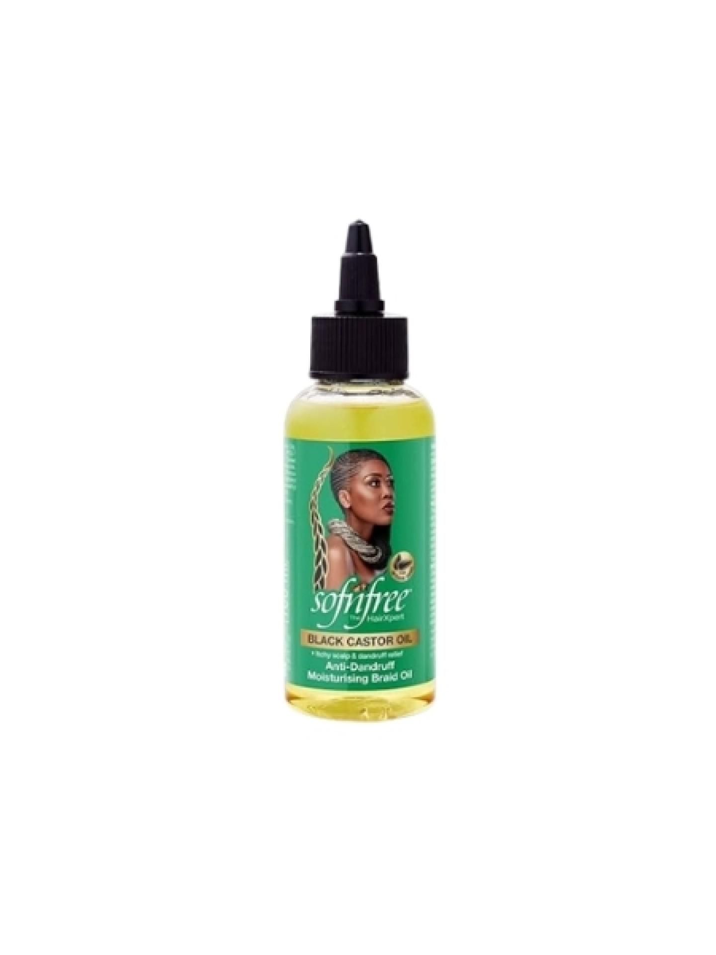 Sofnfree Black Castor Oil AntiDandruf Moisturising Oil 200ml