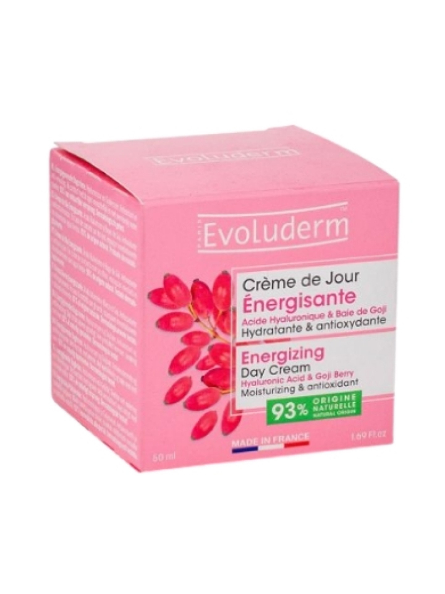 Evoluderm Creme de Dia Energizante 50ml