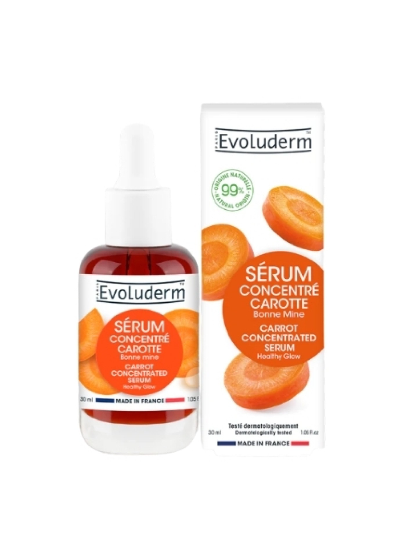 Evoluderm Sérum Concentrado Cenoura 30ml