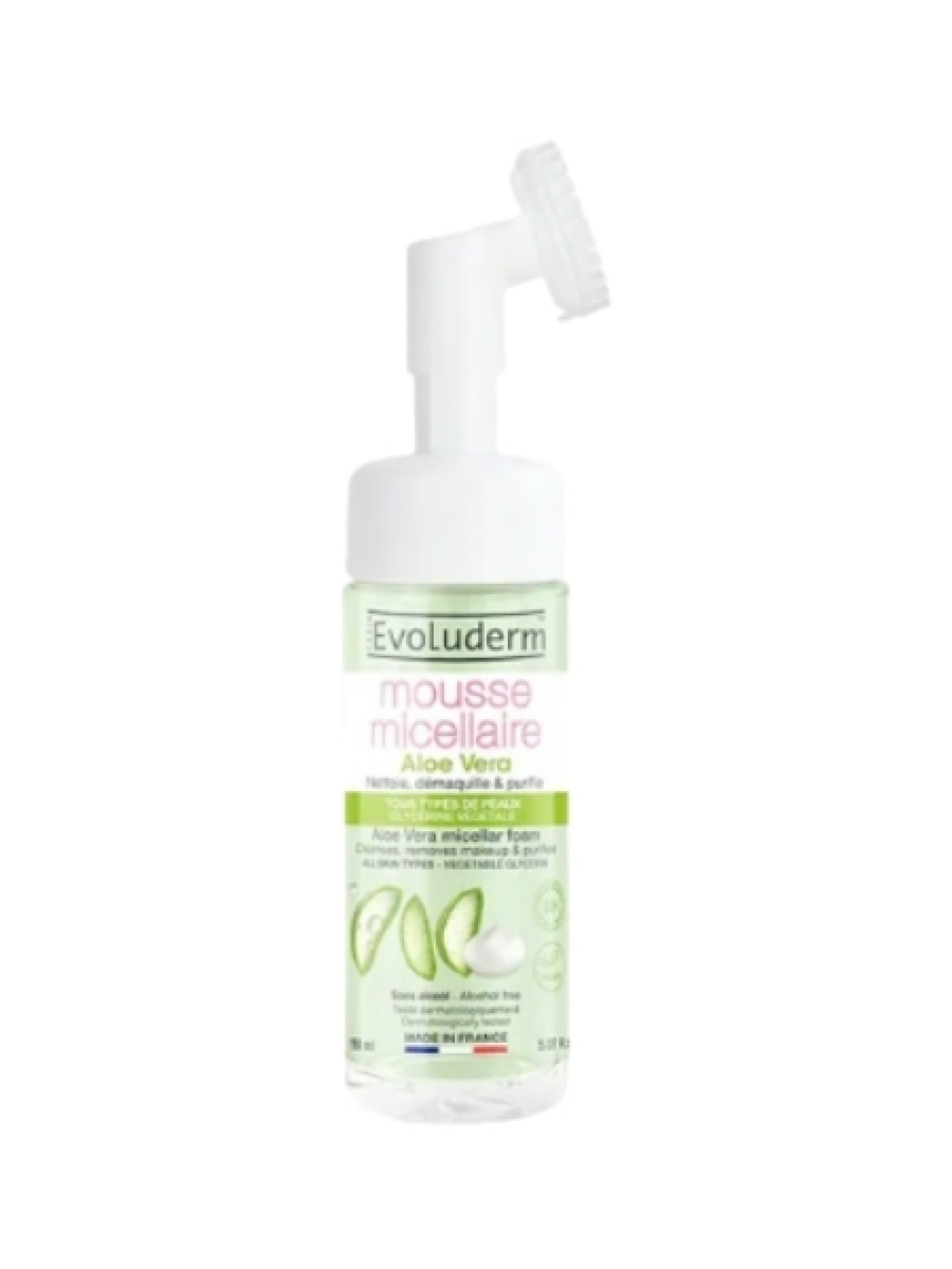Evoluderm Mousse Micelar Aloe Vera 150ml