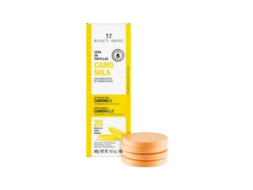 Beauty Image Cera Depilat�ria Camomila 20 Discos 400g