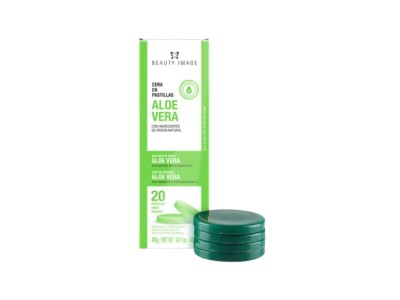 Beauty Image Cera Depilatória Aloe Vera 20 Discos 400g - Image product