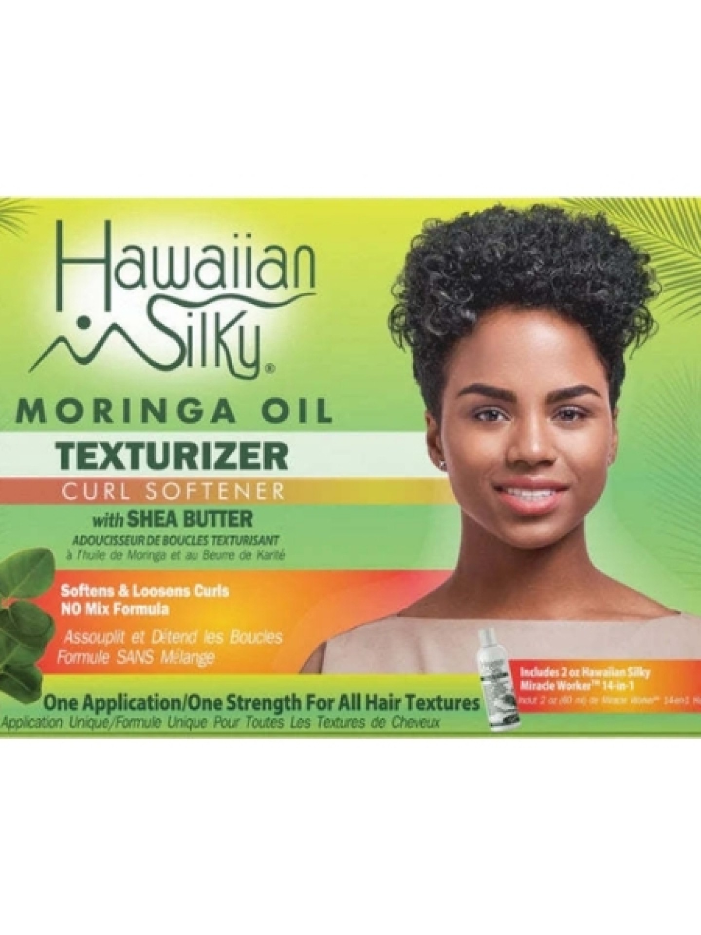 Hawaiian Silky Moringa Oil Texturizer Kit
