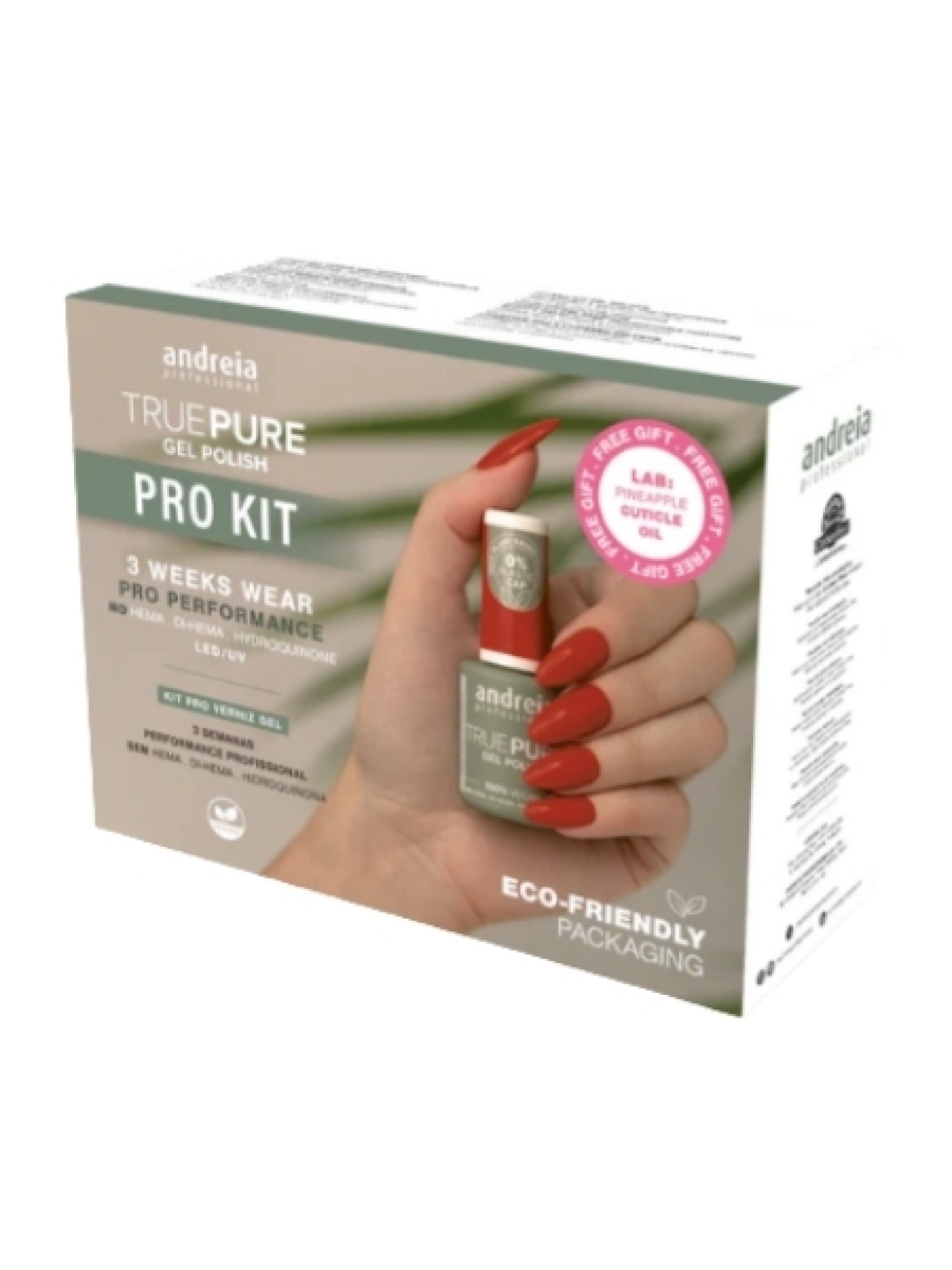 Andreia Gel Polish True Pure Pro Kit