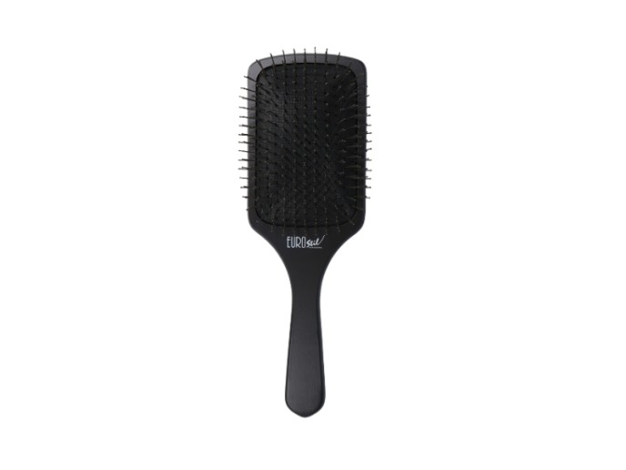 Eurostil Escova Grande Retangular Pelo Duplo com Bola