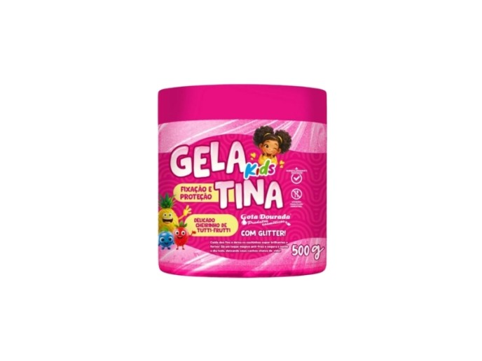 Gota Dourada Gelatina Capilar Kids Tutti-Frutti 500g
