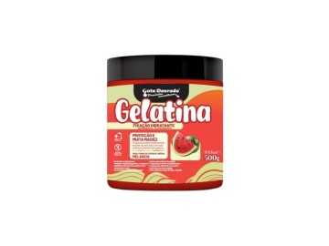 Gota Dourada Gelatina Capilar Melancia Fix. Hidratante 500g