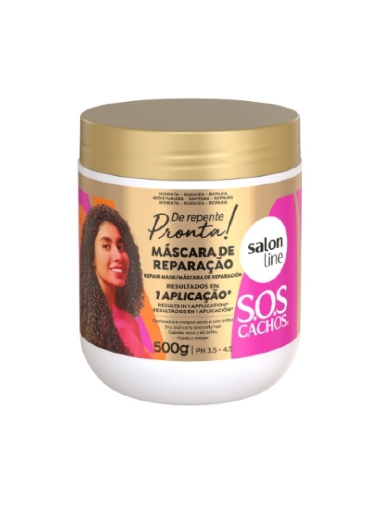 Salon Line SOS Cachos Mascara de Repente Pronta 500ml
