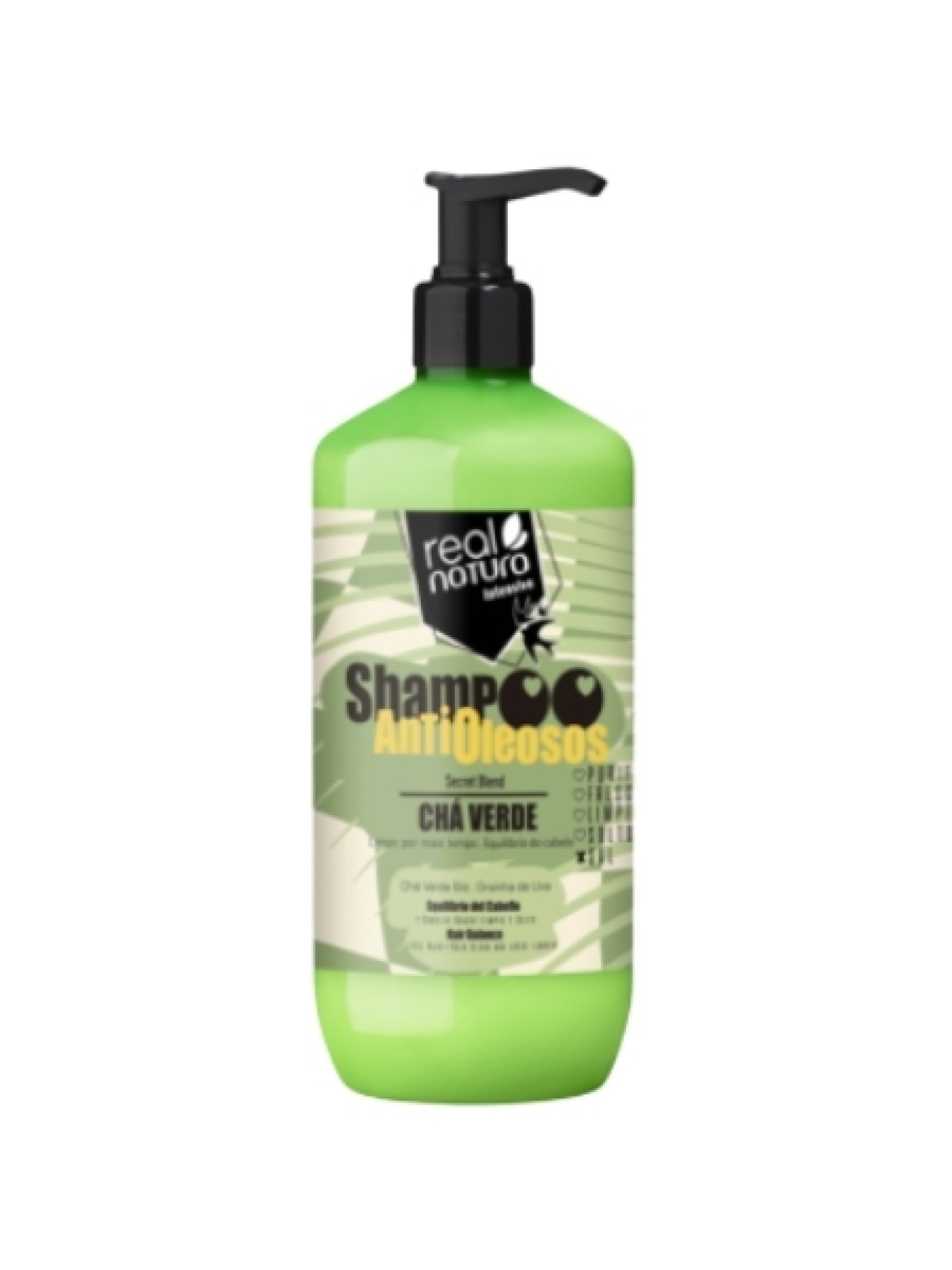 Real Natura Champô Anti-Oleosos 500ml