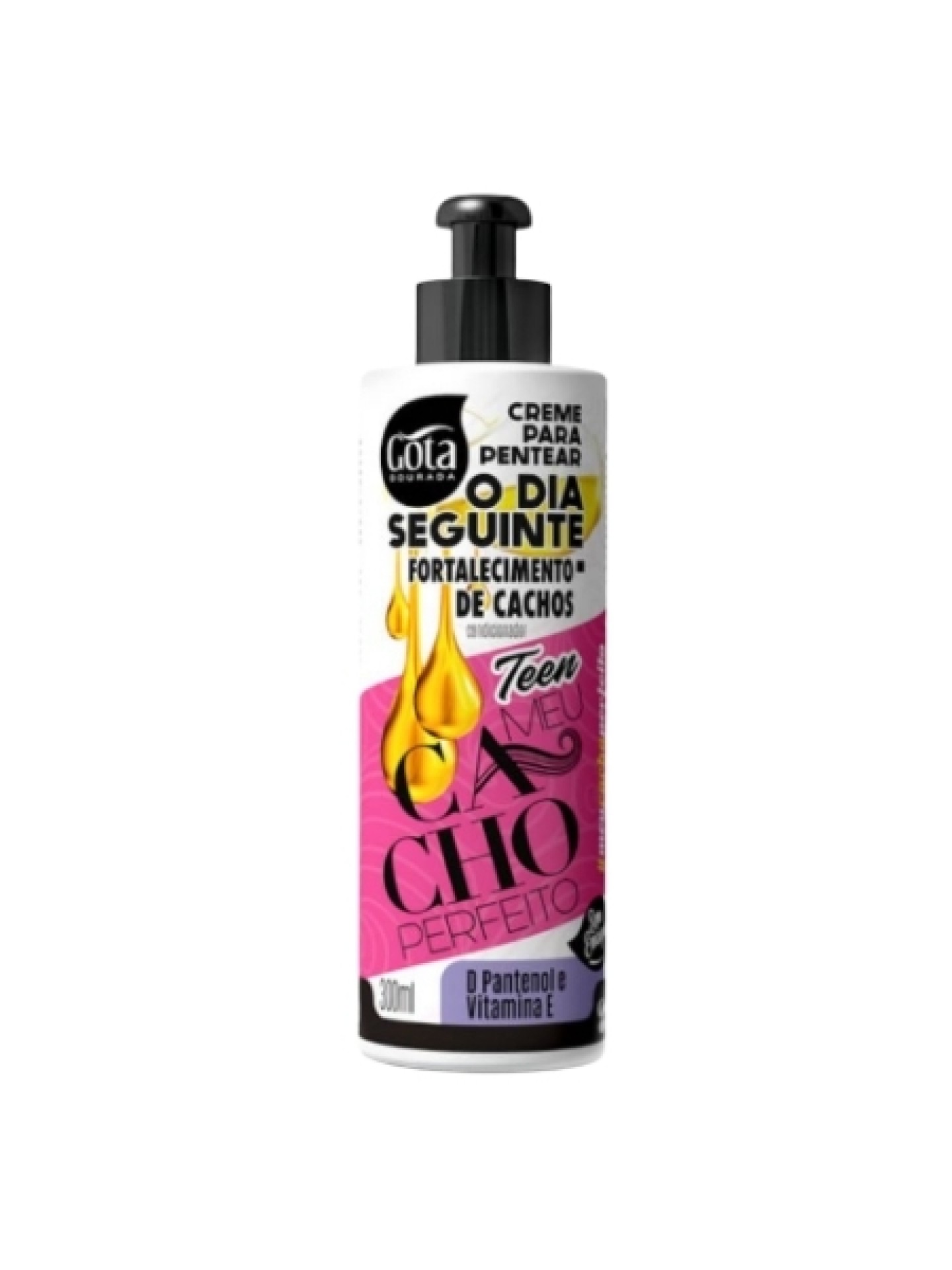 Gota Dourada Creme de Pentear Teen Pantenol e Vit. E 300ml