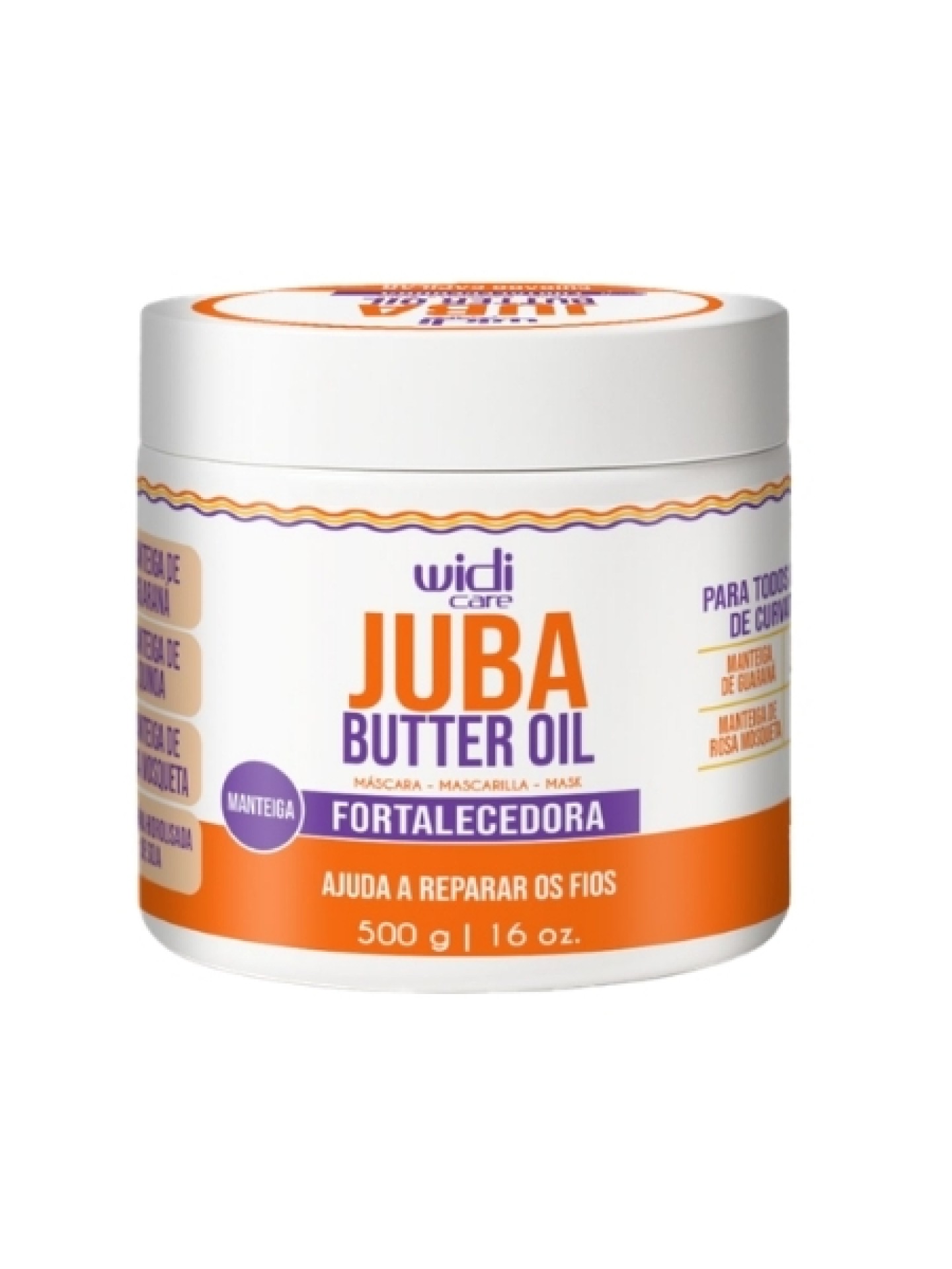 Widi Care Juba Butter Oil Fortalecedora 500g
